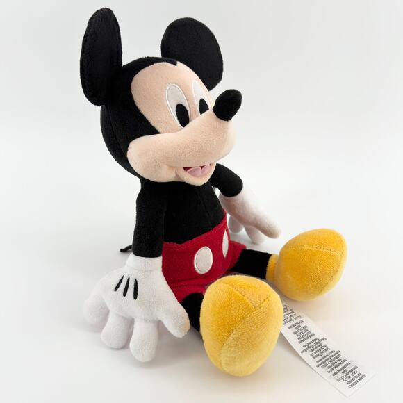 Disney Mickey Mouse Plush Stuffed Toy New with Tags Official Disney Parks Merch - Picture 3 of 9